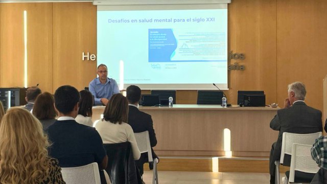 Raúl Alelú  jornada El tránsito desde la salud mental a la discapacidad la Salud Mental y la Inclusión