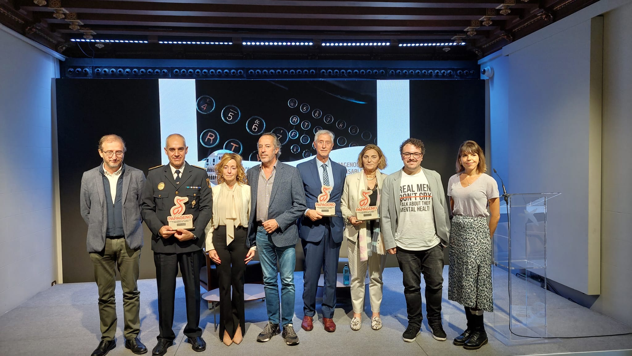 La Fundación Salud y Persona recibe el Premio Nacional Papageno «Marina Morán» a la excelencia en la prevención y posvención de la conducta suicida y autolesiones