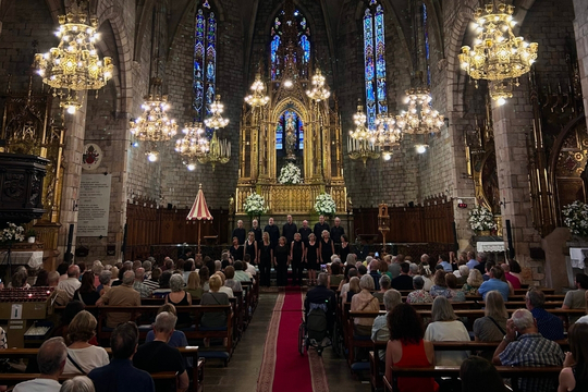 El Coro de Fundación Salud y Persona en la Basílica de la Puríssima Concepció