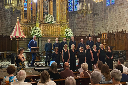 Concierto del Coro de Fundación Salud y Persona en Barcelona